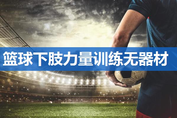 篮球下肢力量训练无器材
