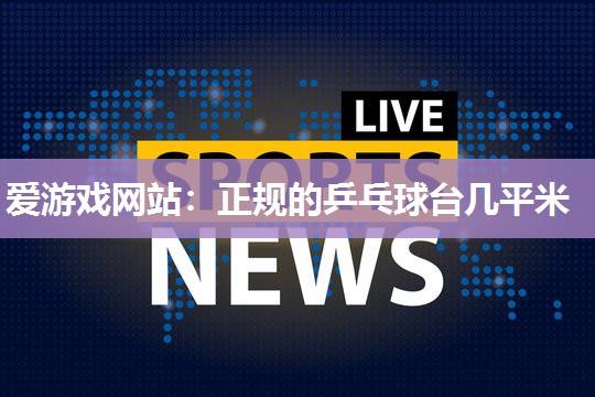 爱游戏网站：正规的乒乓球台几平米