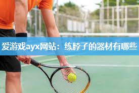 爱游戏ayx网站：练脖子的器材有哪些