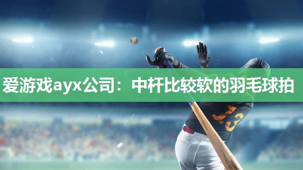 爱游戏ayx公司：中杆比较软的羽毛球拍