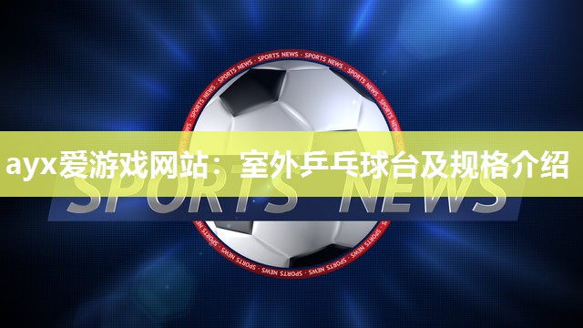 ayx爱游戏网站：室外乒乓球台及规格介绍