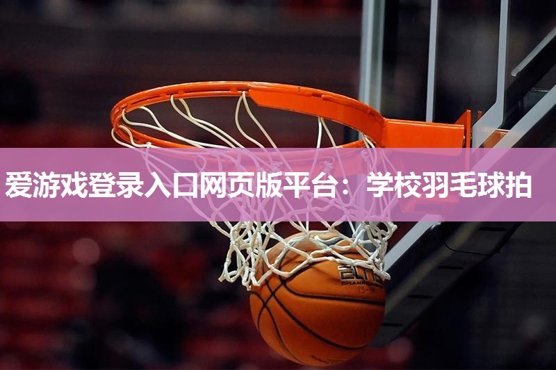 爱游戏登录入口网页版平台：学校羽毛球拍