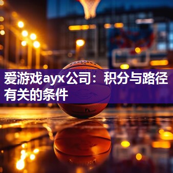 爱游戏ayx公司：积分与路径有关的条件