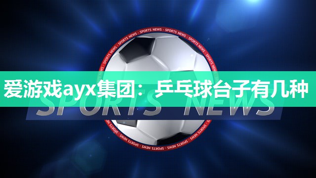 乒乓球台子有几种
