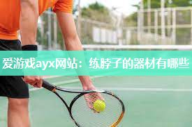 练脖子的器材有哪些