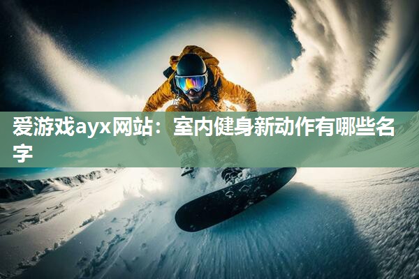 室内健身新动作有哪些名字
