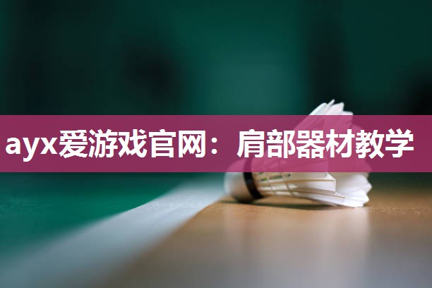 肩部器材教学 肩部器材教学