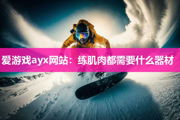练肌肉都需要什么器材