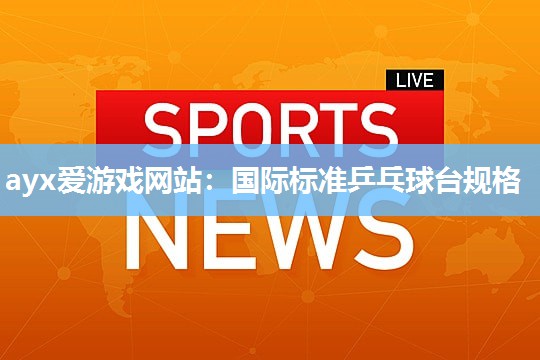 国际标准乒乓球台规格