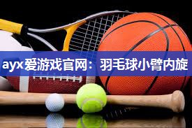羽毛球小臂内旋